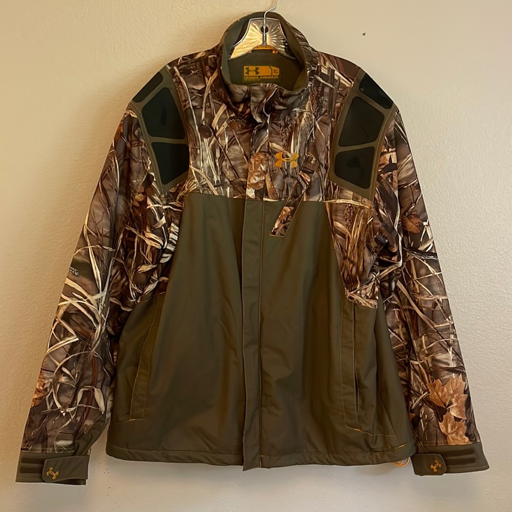 Mens Under Armour Camo Jacket